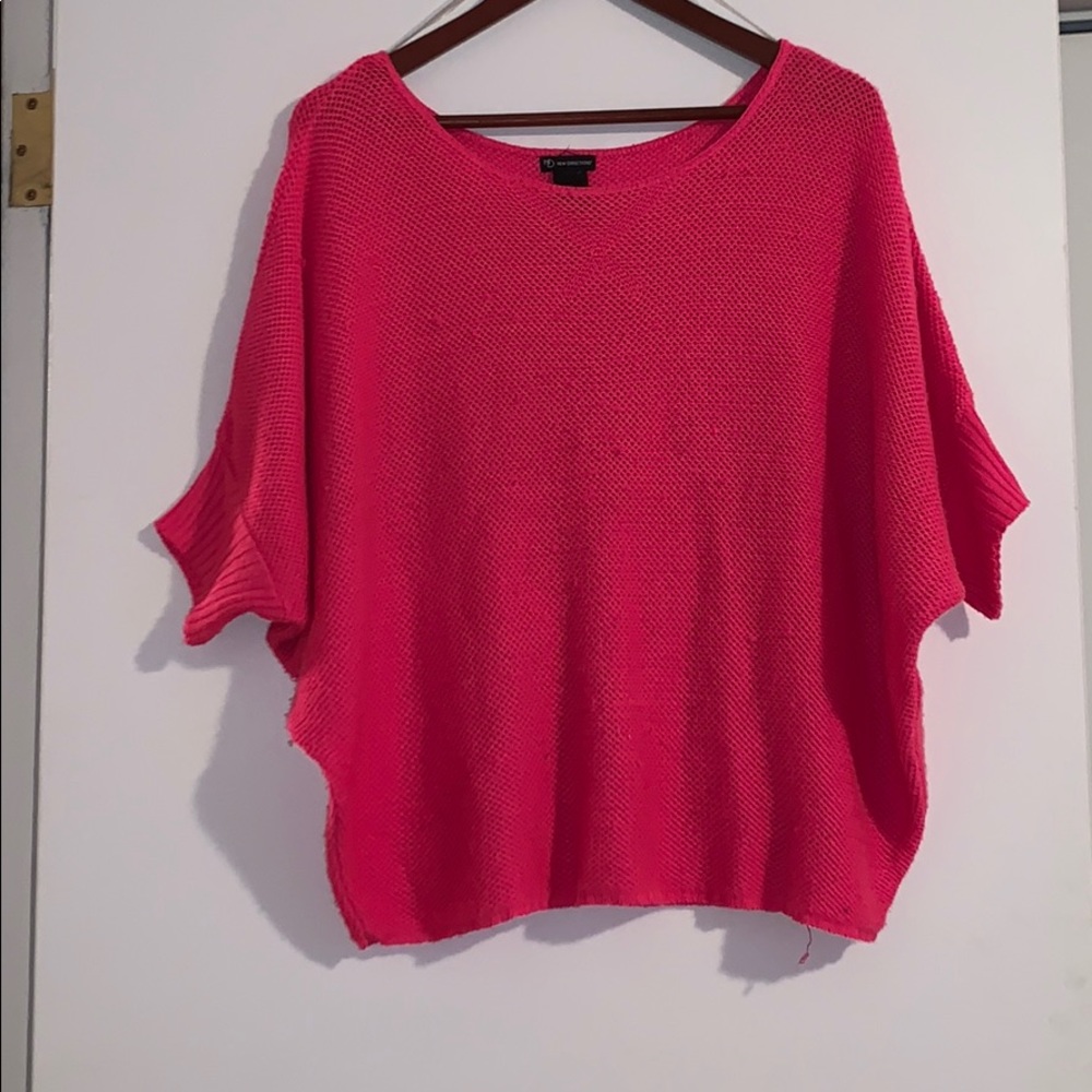 Hot pink shirt
